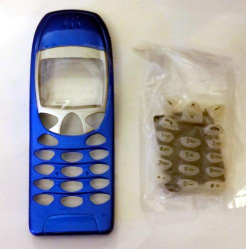 Nokia 6210 Handy Cover Metallic Blau Nokia Hülle