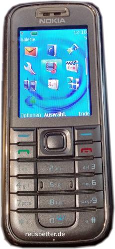 Nokia 6233 Foto Handy | Kamera Bluetooth FSE VW Mercedes | Silber | ohne Vertrag