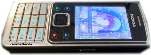 Nokia 6300 Silber Candy-Bar Silber Kamera Bluetooth MP3