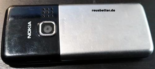 Nokia 6300 Silber Candy-Bar Silber Kamera Bluetooth MP3