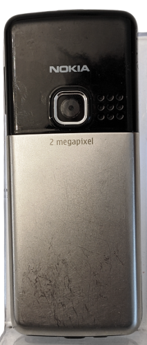 Nokia 6300 Silber - Candy Bar ✔ 2.0 Zoll ✔  Bluetooth MP3 ✔ Entsperrt