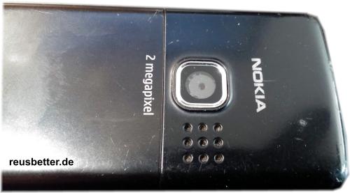 Nokia 6300 Schwarz-Silber | 2.0 Zoll |  Kamera Radio Bluetooth MP3 | SIM Frei