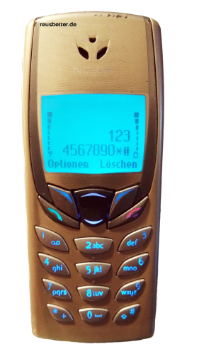Nokia 6510 Handy | Klassisch/Candy-Bar | Beige | Retro Handy ohne Vertrag | Ohne Simlock