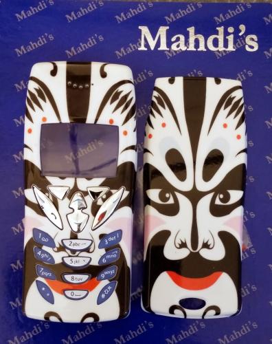 Nokia 8310 Handy Full Cover ☛ Maori Maske ☛ Nokia Hülle