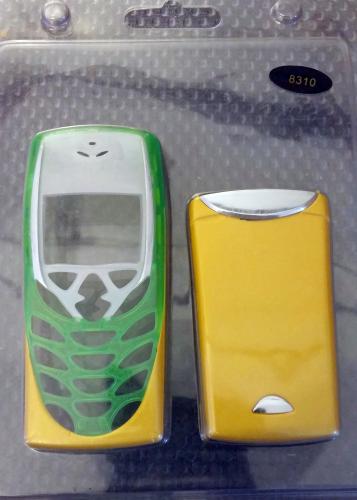 Nokia 8310 Full Cover gelb/grün matt Nokia Hülle