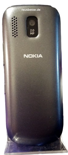 Nokia Asha 203 Smartphone  | 2.4 Zoll | 2.0 MP | 8 GB SD | Ohne Simlock | Klassisch/Candy-Bar