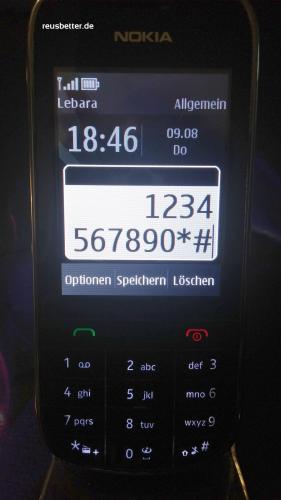 Nokia Asha 203 Smartphone  | 2.4 Zoll | 2.0 MP | 8 GB SD | Ohne Simlock | Klassisch/Candy-Bar