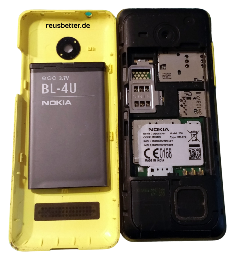 NOKIA ASHA 220 DUAL SIM Handy | Zitronen GELB | 2.4 Zoll | 2.0 MP | 4 GB microSD |  ohne Vertrag