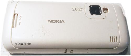Nokia C6-00 Weiß | Simlock Frei | Smartphone Slider | Qwertz Tastatur | 5MP | 3.2 Zoll