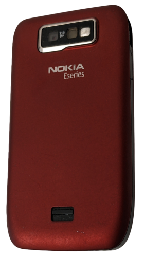 Nokia E63 Candy Bar Handy Qwerty Handy 3G Wifi Bluetooth Mp3 Player 2MP Rot