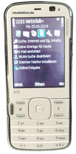 Nokia N79 - 1 Smartphone 5 MP Carl Zeiss SIM Frei Seal Gray