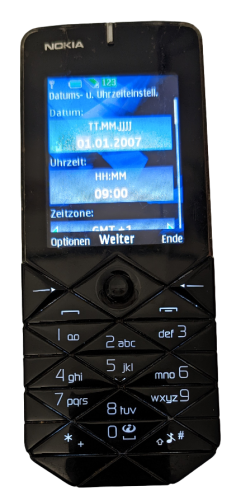 Nokia 7500 PrismCandy Bar Handy Musik-Playe 2MP Black
