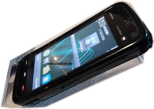 Nokia 5800 XpressMusic Blue | ohne Simlock | Smartphone Handy | WLAN