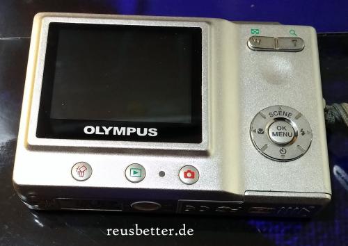 Olympus Camedia Digital FE-5500 Digitalkamera | 5 MP | 2,0 Zoll | Bastlergerät