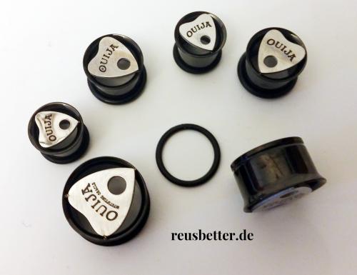 Ouija Board Tunnel - Expander - Chirugenstahl - Hohl Tunnel - 10 -18 mm