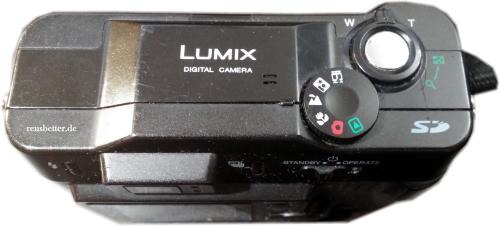 Panasonic LUMIX DMC-LC20 2,0 MP | 1,5" TFT LCD | Digitalkamera - Schwarz
