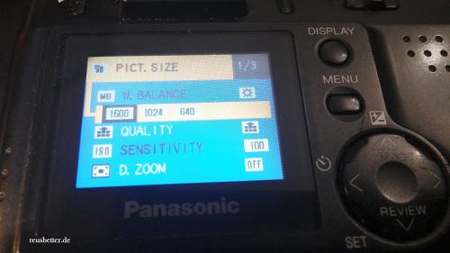 Panasonic LUMIX DMC-LC20 2,0 MP | 1,5" TFT LCD | Digitalkamera - Schwarz
