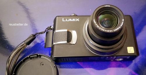 Panasonic Lumix DMC-LX2 Digtialkamera 2,8" TFT LCD 10.4MP Teildefekt