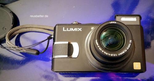 Panasonic Lumix DMC-LX2 Digtialkamera 2,8" TFT LCD 10.4MP Teildefekt
