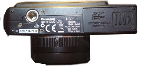 Panasonic Lumix DMC-LX2 Digtialkamera 2,8" TFT LCD 10.4MP Teildefekt