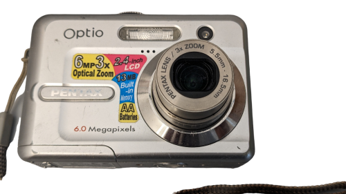 Pentax Optio E20 digital Kompaktkameras 6.0 Megapixel, 3x Zoom