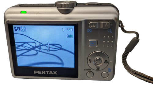 Pentax Optio E20 digital Kompaktkameras 6.0 Megapixel, 3x Zoom
