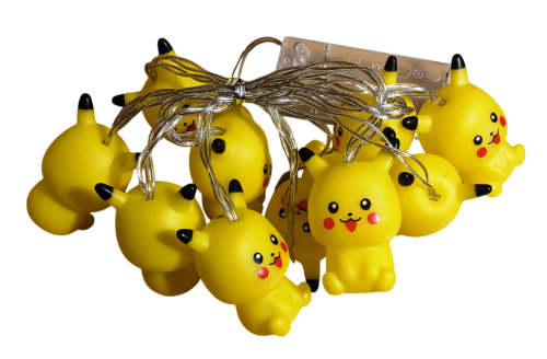 Pikachu Lichterkette Nachtlicht Pokemon Party Licht Set