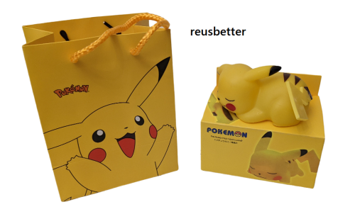 Pikachu Spielzeug Nachtlicht Pokémon Geschenk Set 3 Teile