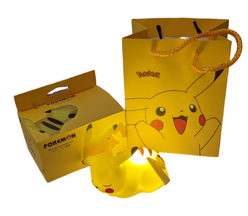 Pikachu Spielzeug Nachtlicht Pokémon Geschenk Set 3 Teile