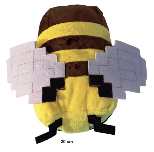 Pixelblock Bee Plushie Minecraft Game Plüsch Biene