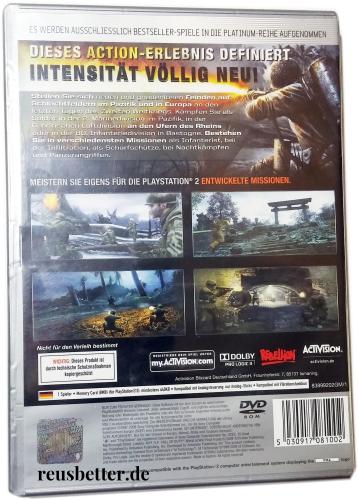 Call of Duty World at War Final Fronts PS2 - PlayStation 2