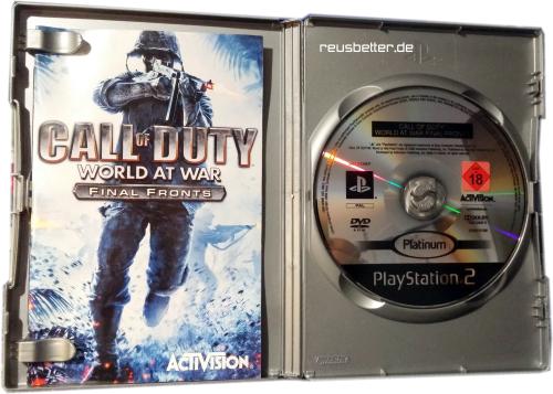 Call of Duty World at War Final Fronts PS2 - PlayStation 2