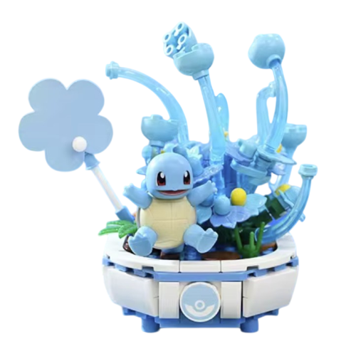 Pokemon Chiggy Welt Keepplay Modelbausten Set mit Insel