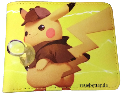 Pokemon Detective Pikachu Portmonee - Geldbörse Gelb