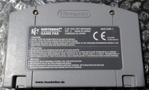 Pokémon Snap Nintendo 64 Videospiel Modul