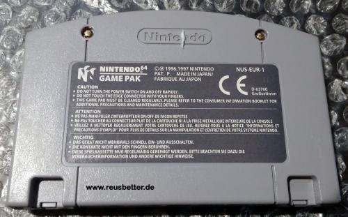 Pokemon Stadium 1 Nintendo 64 Videospiel Modul
