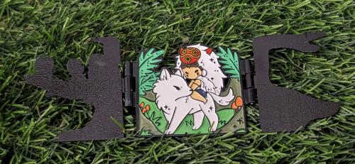 Prinzessin Mononoke Spirit Waldgeist Pop Up Emaillie Pin Studio Ghibli
