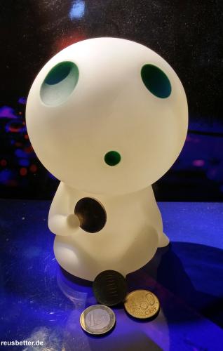 Prinzessin Mononoke Spirit Waldgeist Sparbüchse Nachtleuchtend Studio Ghibli