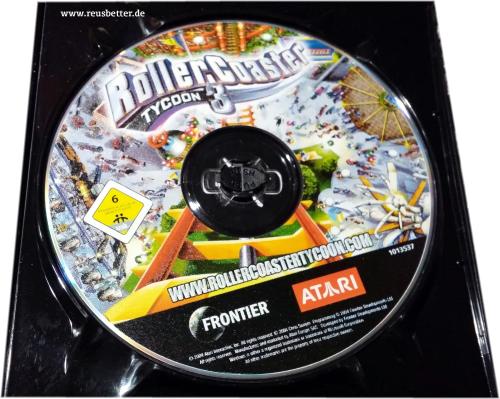 Roller Coaster Tycoon 3 PC CD-Rom