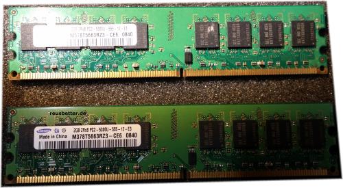 Samsung PC Arbeitsspeicher 4GB M378T5663DZ3-CE6 PC5300 DDR2 RAM