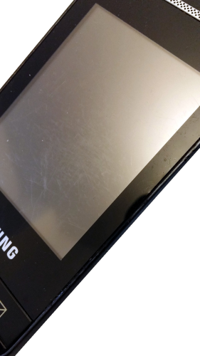 Samsung Chat 350 Smartphone  2.4 Zoll  QWERTZ Keyboard  SIM Frei