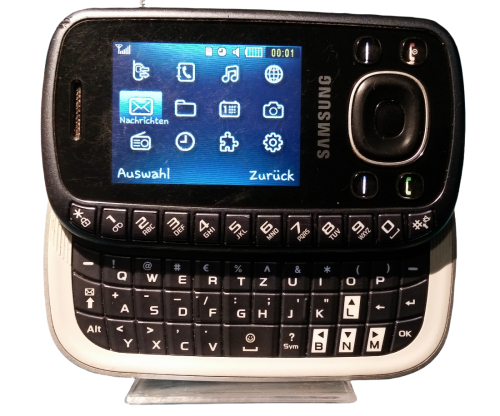 Samsung GT B3310 - Titaniumgrau | Silder Handy | 2 Zoll |  QWERTZ-Tastatur | Simlock Frei