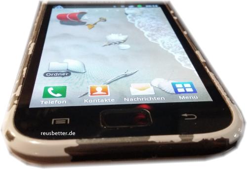 Samsung Galaxy S Plus GT-I9001 Smartphone | 8 GB Speicher | 4 Zoll | 5 MP Kamera | Simlock Frei