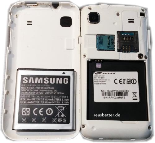 Samsung Galaxy S Plus GT-I9001 Smartphone | 8 GB Speicher | 4 Zoll | 5 MP Kamera | Simlock Frei