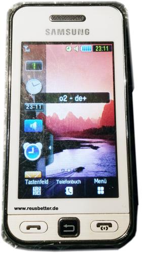 Samsung Star GT- S5230 Smartphone Snow White Simlock Frei