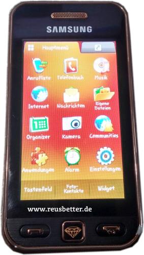 Samsung Star GT- S5230 Smartphone Snow White Simlock Frei