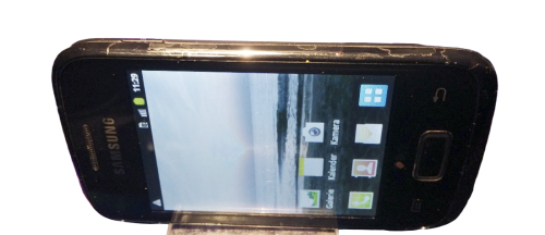 Samsung Galaxy Y Duos GT-S6102 Smartphone | 3,1 Zoll | 3,2 MP Kamera | Dual Sim | Schwarz | Simlock Frei