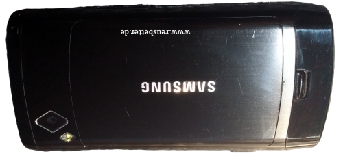 Samsung Wave GT-S8500 Smartphone 3.3 Zoll 5 MP Metallic Schwarz Simlock Frei