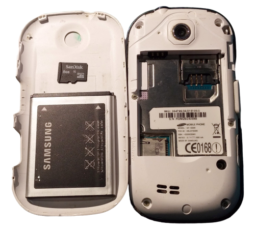 Samsung Galaxy GT- I5500 - 550 Smartphone | 2,8 Zoll Display | 2 Megapixel | schwarz | Simlock Frei