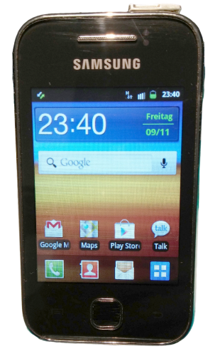 Samsung Galaxy Young GT-S5360 Smartphone | 3 Zoll | 2 MP | schwarz | Simlock Frei